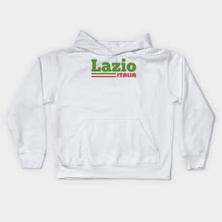 Lazio, Italia // Retro Styled Italian Region Design Kids Hoodie